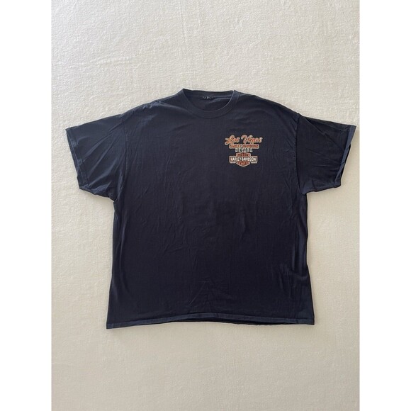 Mens Harley Davidson Biker Y2K T-shirt XL 100% Cotton Henderson Nevada - Picture 2 of 7